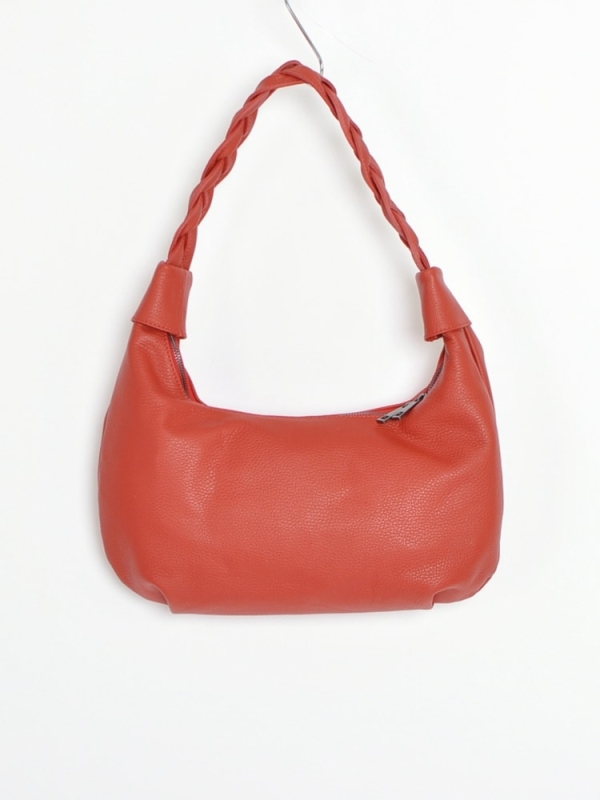 Bolso de hombro de piel ROJO 8540