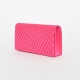 Cartera de mano fiesta pliegues FUCSIA