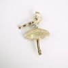 Broche bailarina ballet beige