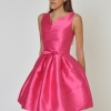 Vestido corto de fiesta Velvet FUCSIA