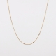 Collar acero inoxidable cadena simple