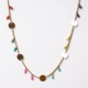 Collar acero inoxidable multicolores