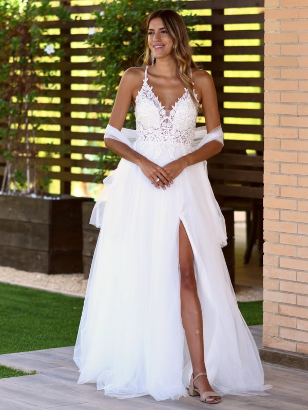 Vestido de novia tul Elián BLANCO