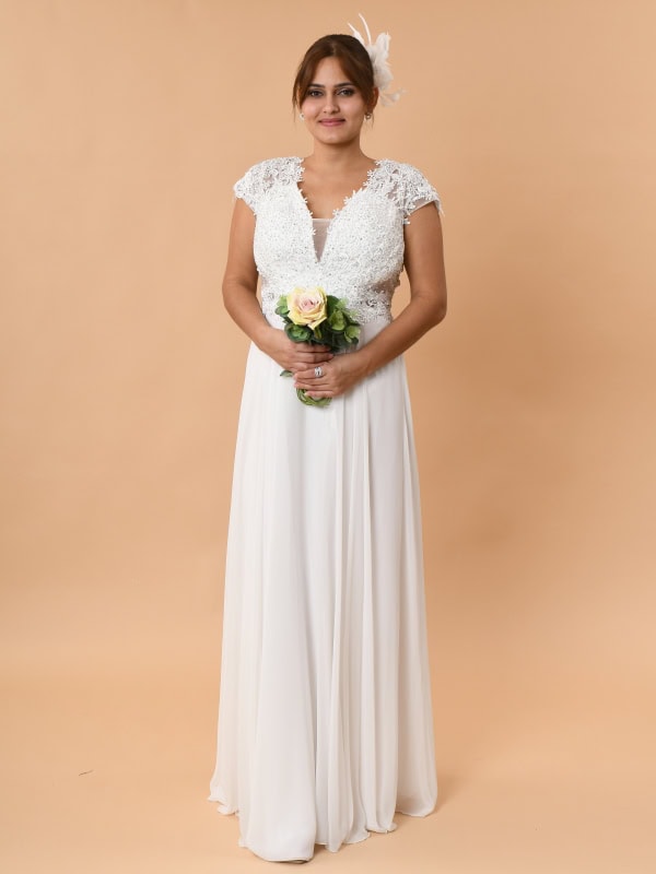 Vestido de novia romántico Estela