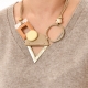 Collar corto formas geométricas