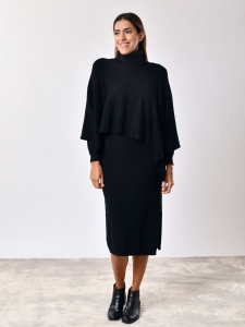 Vestido-para-mujer-con-poncho-desmontable