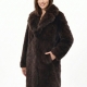 Abrigo pelo sintético visón