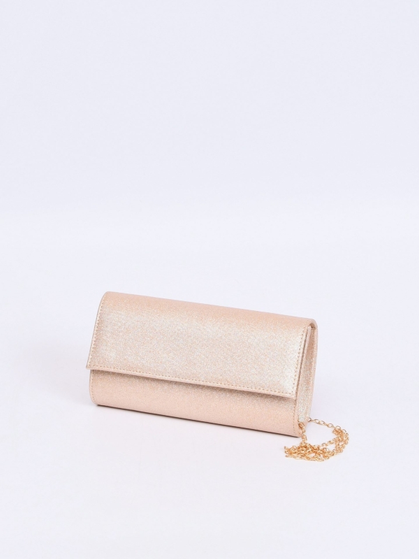 Bolso Clutch fiesta taupe