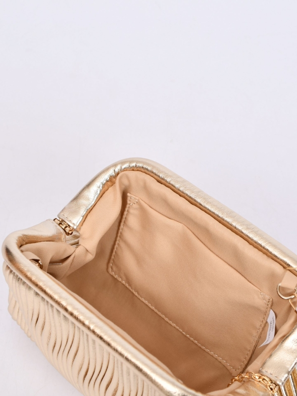 Clutch drapeado