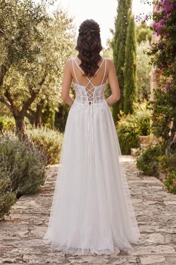 Vestido de novia Lucrezia espalda