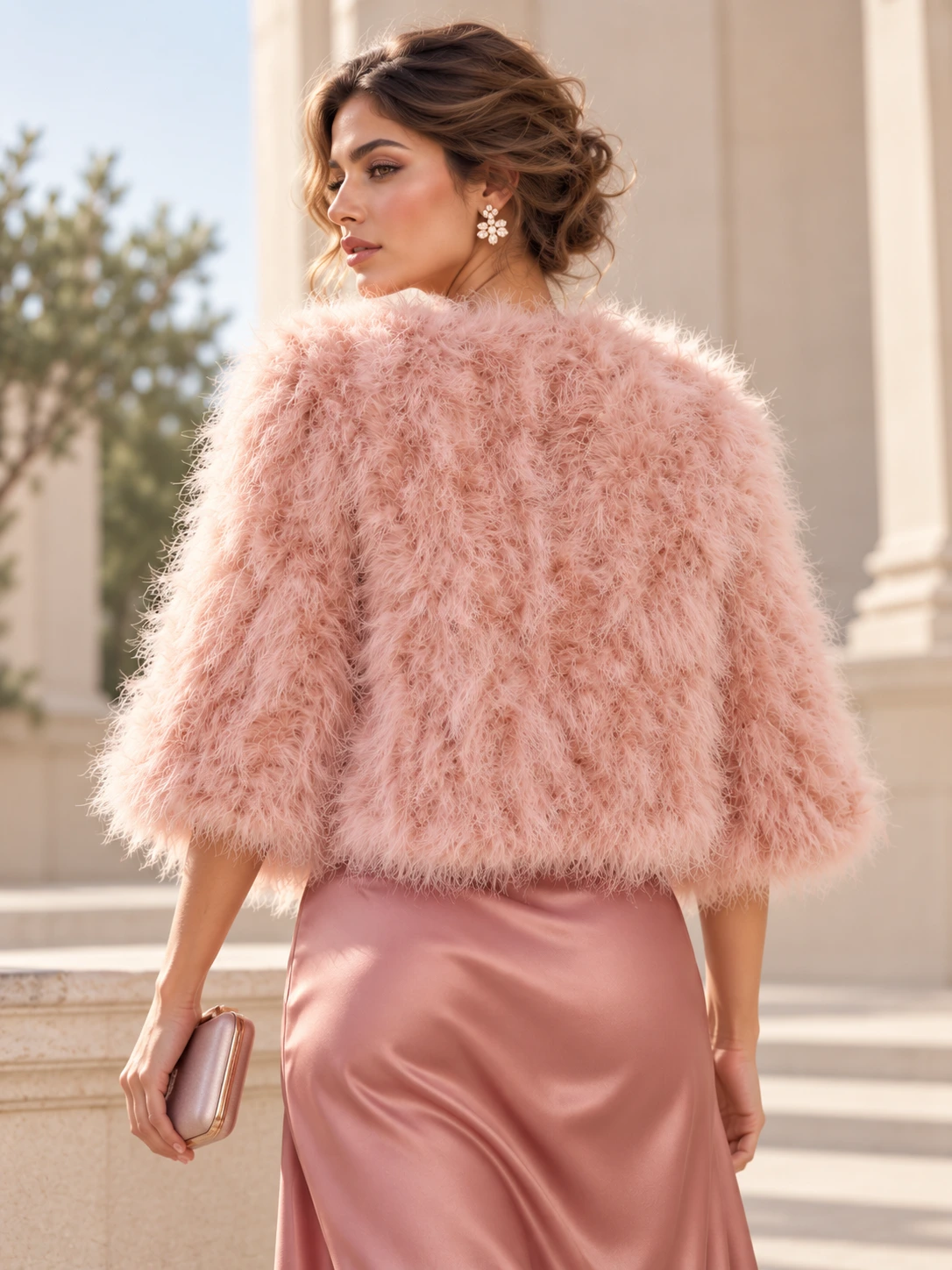 Chaqueta De Plumas Irene ESPALDA